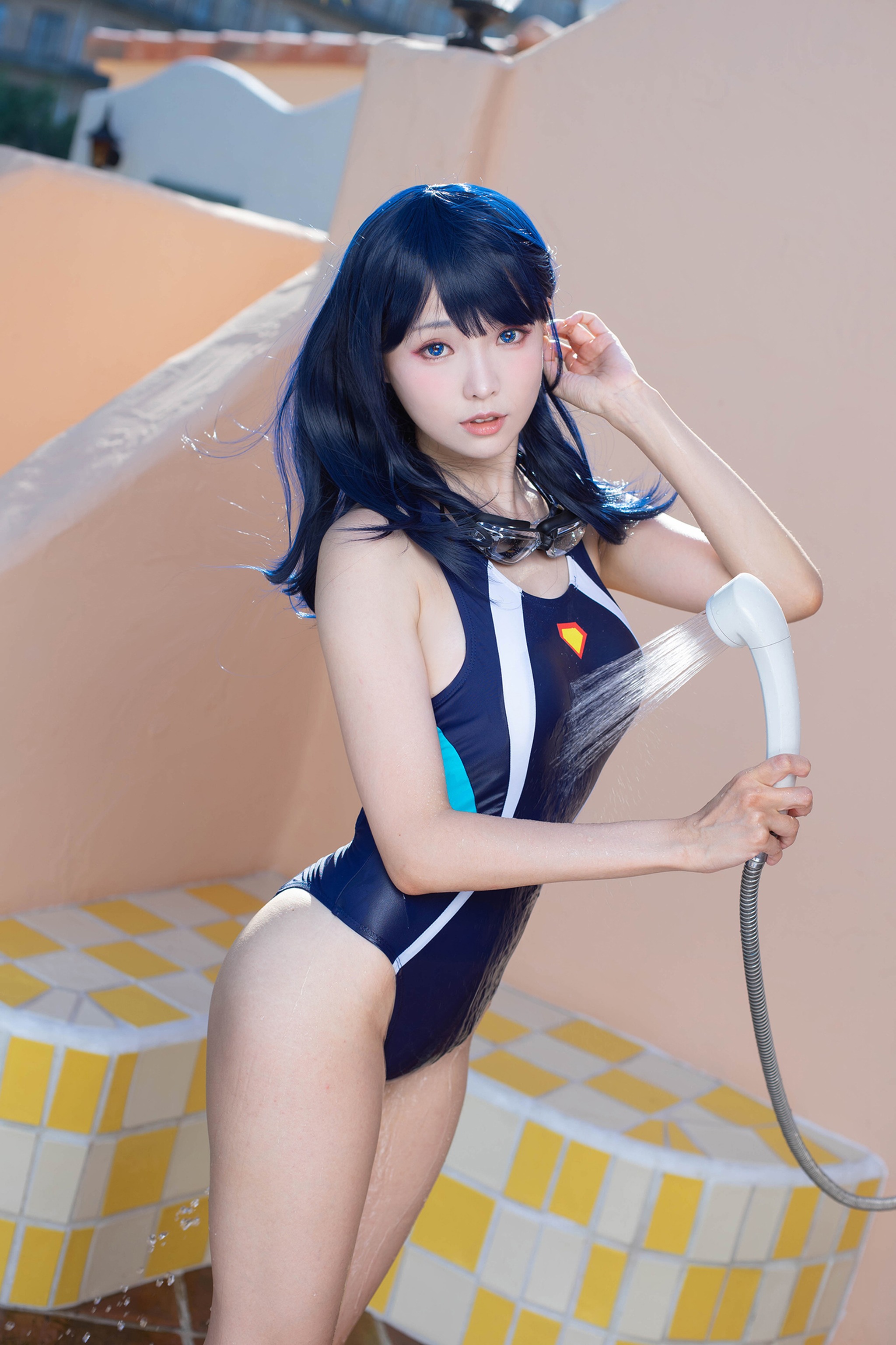 图片[1]-ElyEE子 – NO.074 Rikka Takarada Swimsuit [26P]-XikXak